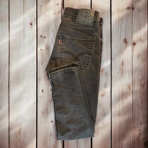 Levi's 512 Skinny Slim Fit Taper Black jeans size 30x30